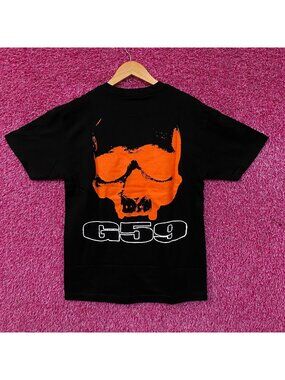G59 Records x Suicideboys Orange Skull Glow Logo T-shirt Medium
